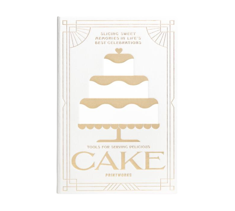 Cake Tools - hvid/guldfarvet